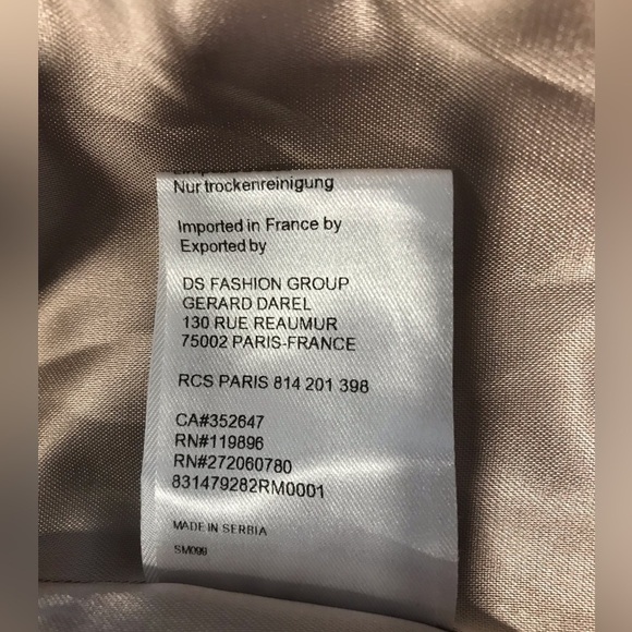 Gerard Darel women wool coat SZ 44 - Picture 9 of 13